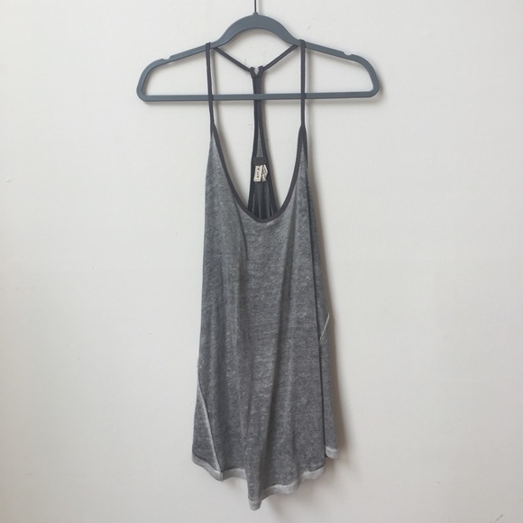 Free People Graphite Racerback Tank - Picture 3 of 8